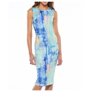 Woman’s form fitting dress